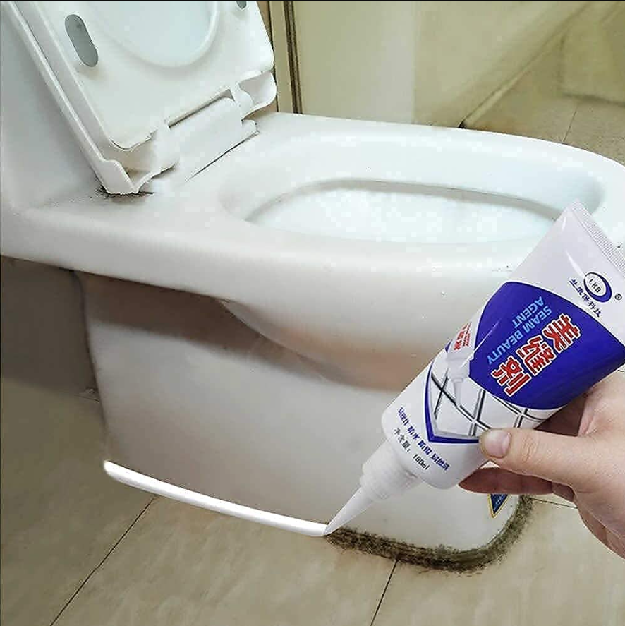 Waterproof White Tile Gap Filler & Crack Sealant (180ml)
