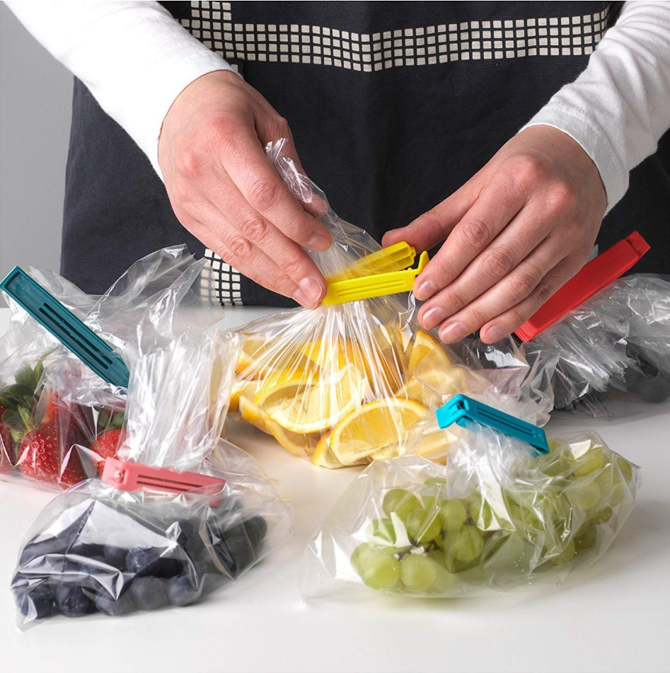 Multipurpose Food Bag Sealer Clips for Kitchen Storage