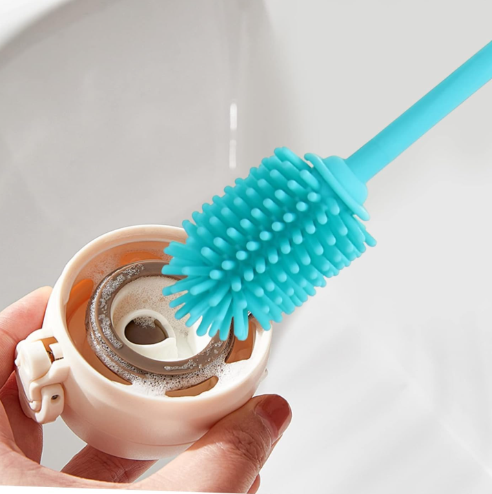 Long Handle Silicone Bottle & Cup Cleaning Brush (Pack of 2)