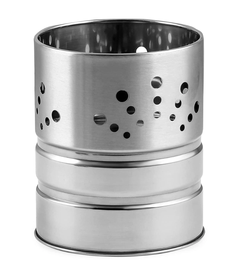 Single Stainless Steel Spoon Stand & Kitchen Cutlery Storage Holder