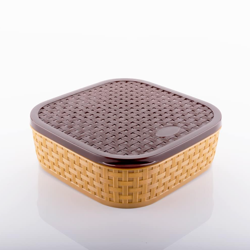 7-Section Square Spice Organizer Box & Masala Dabba
